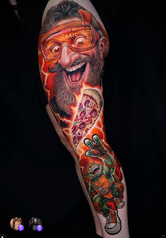 Tatuagem colorida